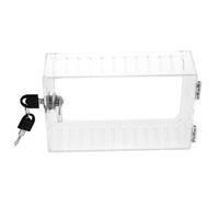 PLAFOPE Boîte de Verrouillage Thermostat Transparent Murale Grand Format pour Régulateur par Clé Sécurisé et Facile à Installer