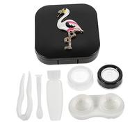 PLAFOPE Boîte Décorative De Luxe en Forme De Flamant Rose Étui De Rangement Portable Élégant pour Un Usage Quotidien