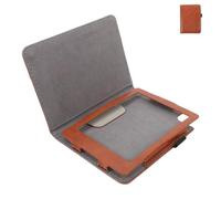 PLAFOPE Boîtier de liseuse électronique Kobo Edition 2 en Similicuir Marron, étui de Protection, découpes précises, Compatible Lecture numérique