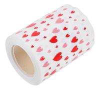 PLAFOPE Bordure Autocollante Décorative Cœur Vague 10 M Adhésif Mural Résistant à L’Usure pour Tableau D’Affichage Scolaire Décoration Bulletin pour Salle de Classe et Fête