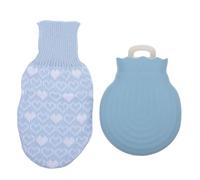 PLAFOPE Bouillotte à Usage Domestique en Silicone pour Réchauffe Mains et Compresses Corporelles, Poche D'injection D'eau Chaude pour L'hiver et Avant le Coucher
