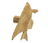 PLAFOPE Bouton Poisson en Laiton pour Meuble, Décoratif et Artistique