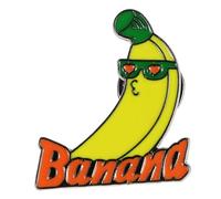 PLAFOPE Broche Banane Émail Cute Fruit Pin Multifonctionnel pour Sacs À Dos Chapeaux et Chemises Accessoire Étudiant pour Décoration et Sécurisation des Fermetures