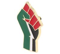 PLAFOPE Broche Drapeau Palestinien Métal Robuste Pin's Patriotique Pour Vêtement Paquet Chapeau Accessoire Taille Mini