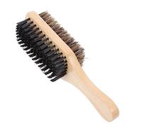 PLAFOPE Brosse À Barbe Double Face En Poils De Nylon Brosse À Huile De Barbier Outil De Coiffure