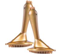 PLAFOPE Brosses de Massage Manuelles Magnétiques Accessoire Bien-être Multifonction Lot de 2 Outil D’acupression Portable pour Corps pour Nuque, Dos et Jambes pour Détente à Domicile