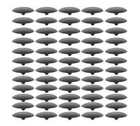 PLAFOPE Cache-Vis Plastiques Noirs Universels à Tête Cruciforme 10 MM Lot de 500 Pièces Capuchons Décoratifs pour Vis Autotaraudeuses Protection Anti-Poussière pour Meubles de Salle de