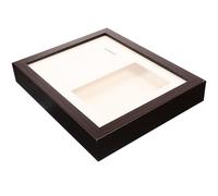 PLAFOPE Cadre à Médailles en Bois Fait Main Forme Simple, Coffret de Présentation Créatif et Chic pour Rangement de Médailles à Domicile ou Salle à Manger