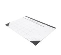PLAFOPE Calendrier Familial Grand Format Simple et Planificateur Mural Bureau Design Élégant Noir Classique Calendrier de Planification Quotidienne pour Maison et Bureau