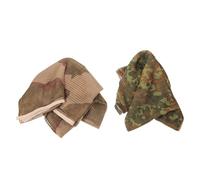 PLAFOPE Camouflage Écharpe en filet 2 Pièces en Coton, Maille, Protection UV, Séchage Rapide, pour Wargames et Camping, Tête et Visage, Femmes, Plein Air