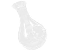 PLAFOPE Carafe à Glace Japonaise en Verre Cristal 385 Ml Carafe à Vin Simple Ouverture Inclinée, pour Brandy et Saké, pour Maison et Restaurants, Coffret à Vin Créatif et Aérateur Verseur