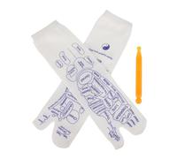 PLAFOPE Chaussettes de Massage Acupressure Élastiques Respirantes avec Bâton de Massage Confortables et Durables pour Réflexologie Plantaire pour Débutants et Usage Quotidien