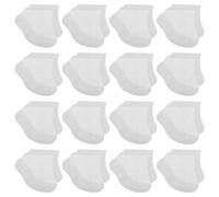 PLAFOPE Chaussettes Hydratantes Simples à Utiliser 50 Paires de Couvre-pieds Blanc en Tissu Non Tissé Protection pour Pieds Secs pour Spa et Salon