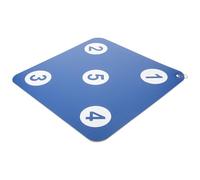 PLAFOPE Cible D'escrime Murale en Caoutchouc Épais, Ronde et Résistante pour Entraînement Intérieur Polyvalent à L'épée Fleuret