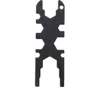 PLAFOPE Clé à Robinet Clé Épaissie en Acier Carbone Argenté Multifonction Outil pour Démontage et Installation de Robinets de Salle de Bain Plusieurs styles Plusieurs styles