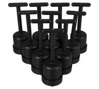 PLAFOPE Clés en Plastique 10 Pcs pour Douille G9, Clé à Douille Hexagonale en T, Outil D'extraction de Bague D'écrou Annulaire de Luminaire, Outil Léger Polyvalent pour Maison, Bureau