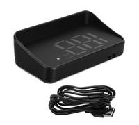 PLAFOPE Compteur Vitesse Auto GPS avec Affichage Tête Haute Vert Écran LCD Clair pour Voiture Suivi Précis de Vitesse et Kilométrage Conduite de Nuit