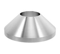 PLAFOPE Cône de Centrage en Alliage D'aluminium Argenté pour Montage Précis de Pneus Ouverture 4,4 Cm, Outil Manuel Polyvalent pour Équilibrage de Roues Kit D'outils Mécaniques