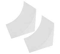 PLAFOPE Console en mousse de rénovation pour arche ronde, 1 paire, 18 cm, moulure cintrée française légère, kit DIY pour projets de rénovation et entrée