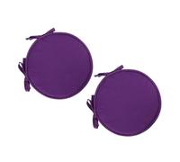 PLAFOPE Coussin de Chaise Rond Épais Mousse Galette Siège Confortable pour Chaise Salle à Manger Bureau et Maison Diamètre Lavable et Multi-usages