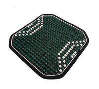 PLAFOPE Coussin de Siège Auto Bois Ventilé Antidérapant pour Camion et Bureau Tapis Massant et Facile à Nettoyer Protection d'Été pour Fauteuil et Canapé