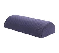 PLAFOPE Coussin Traversin en Mousse à Mémoire de Forme Demi-Cylindre pour Jambes Oreiller Ergonomique Confortable en Coton Polyester Soutien Lombaire et Cervical à Domicile Soulagement