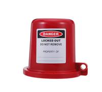 PLAFOPE Dispositif de Consignation pour Vannes Industrielles en Plastique, Verrouillage de Vanne Rotative pour Sécurité Incendie, Compatible Diamètres 44-53,9 MM, Résistance Haute