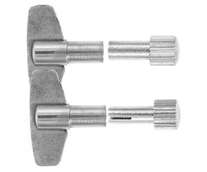PLAFOPE e Remontage D'horloge Facile et Sûr à Utiliser en Métal Argenté, Outil Robuste et Pratique Kit Professionnel pour Horloges Domestiques pour Remontages D'horloge