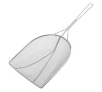 PLAFOPE Écumoire à Huile Camping en Acier Inoxydable 48,5 Cm, Cuillère Passoire à Mailles Fines pour Séparer Graisse et Résidus, Ustensile la Cuisine Plein Air Léger et Solide pour