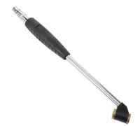 PLAFOPE Embout de Gonfleur de Pneu de Voiture Double Extrémité en Alliage de Zinc et Caoutchouc pour Camion et Voiture Poignée Droite pour Gonflage Rapide en Situation D'urgence