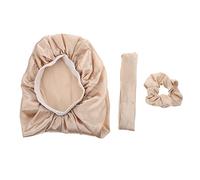 PLAFOPE Ensemble De 3 Bandeaux Pour Cheveux Bonnet De Nuit Ornements Pour Cheveux Mouillés Serviette Pour La Maison