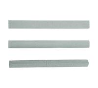 PLAFOPE Ensemble de 3 Pierres à Aiguiser en Carbure de Silicium Outil d'Affûtage Manuel pour Couteaux Artisanaux Taille Compacte Usage Domestique et Bricolage Affûteur Solide