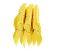 PLAFOPE Épingles Ruban Sensibilisation Jaune En Satin Polyester 100 Pièces Pour Événements Caritatifs Et Activités De Prévention De L'enfance