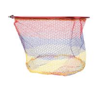 PLAFOPE Épuisette de Pêche Ronde en Alliage D'aluminium, Large Ouverture | Utilisation Kayak et Bassin, Panier Profond Polyvalent, pour Poissons, Pliable, Pratique au Bord de L'eau