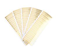 PLAFOPE Étiquettes Autocollantes Inviolables pour Contenants Alimentaires, Lot de 500, Ruban de Scellage Adhésif en Pvc, Usage pour Stockage et Congélation