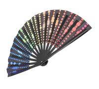 PLAFOPE Éventail pour Femme Ventilateur Main Portatif Élégant et Accessoire Danse et Rafraîchissement Grand Éventail Chinois pour Fêtes