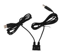 PLAFOPE Extension de Port USB Voiture Double Charge Rapide Câble Mâle-Femelle Résistant Chaleur et Chocs Adaptateur pour Tableau de Bord et Multi-appareils