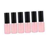 PLAFOPE Flacon Pulvérisateur d'Huile Essentielle 6Pcs Mini Flacon de Rangement Verre Anti-Fuite Voyage Pratique à Transporter Accessoires de Voyage