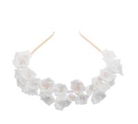 PLAFOPE Fleur Bande Nuptiale Bandeau De Mariage Élégant Accessoire De Cheveux En Fleurs Pour Les Mariées Fleur De Cheveux Pour Les Mariages Et Occasions Spéciales