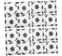 PLAFOPE Fournitures De Fête De Football 20 Pièces Décorations De Football Serviettes Vaisselle En Papier Épais Pour Événements Sur Le Thème Du Football