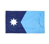 PLAFOPE Grand Drapeau de Jardin du Minnesota en Polyester Pongee Résistant la Décoloration, Décoration Extérieure pour Jardin et Maison