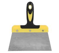 PLAFOPE Grattoir en Acier Inoxydable pour Nettoyage Rapide des Fientes de Pigeon sur Surface, Robuste et Jaune, pour Jardin et Extérieur