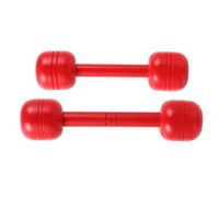 PLAFOPE Haltères en Bois pour Garçon et Filles 2 Pcs - Haltères D’Entraînement Maternelle Taille Moyenne et Grosse Couleur Vive Ergonomiques pour Gymnastique et Coordination Main-Œil