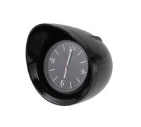 PLAFOPE Horloge de Tableau de Bord de Voiture Mini Horloge Automobile Noire Unie Adhésif Puissant Verre Transparent Précision Élevée Ornement Pratique pour Voiture Bureau et Maison