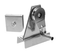 PLAFOPE Kit de Poulies de Mât de Drapeau en Acier Inoxydable avec Manivelle Ergonomique, Poulie à Roulement de Précision, Accessoires Robustes pour Réparation et Levage Fluide, Usage