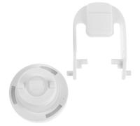 PLAFOPE Kit de Remplacement pour Pompe à Dentifrice Automatique 4 Cm en Silicone Tige de Poussée, Accessoire pour Distributeur Mural, Pièces Détachées pour Presse-tube de Dentifrice