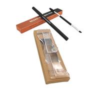 PLAFOPE Kit De Toilettage Pour Barbe Pochoir Crayon Brosse Kit De Toilettage Pour Homme Entretien Minimal