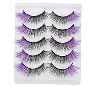 PLAFOPE Kit D'extensions De Naturels Moelleux Pour Femmes 5 Paires Confortables À Porter