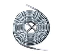 PLAFOPE Lacets Plats Élastiques Noirs Dégradés 140 CM Accessoires pour Chaussures Polyvalents Lacets Colorés pour Baskets Chaussures de Sport et Course Confort et Style