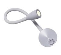 PLAFOPE Lampe Liseuse Murale Flexible 3w en Aluminium et Fer, Design Moderne et Simple, pour Chambre D'hôtel ou Bureau, Interrupteur Pratique Plusieurs styles